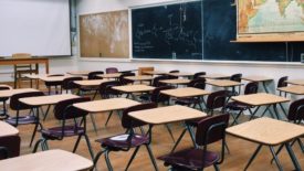 Empty classroom