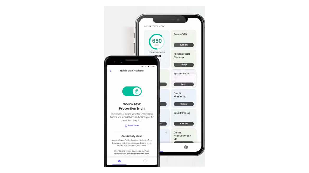 McAfee scam protection