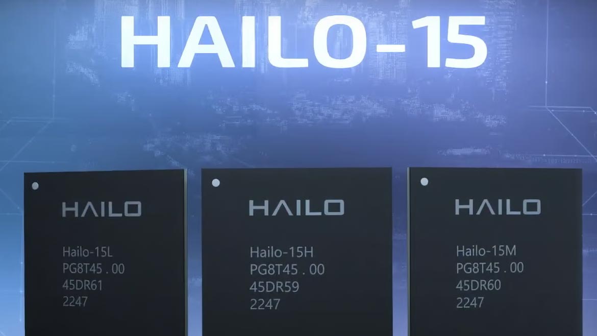 Hailo-15 vision processors