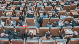 Auditorium with a full audience